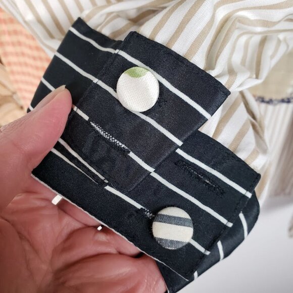 Hartly of Westwood Patchwork Popover Top Funky Art Lagenlook Size Medium - Picture 5 of 7